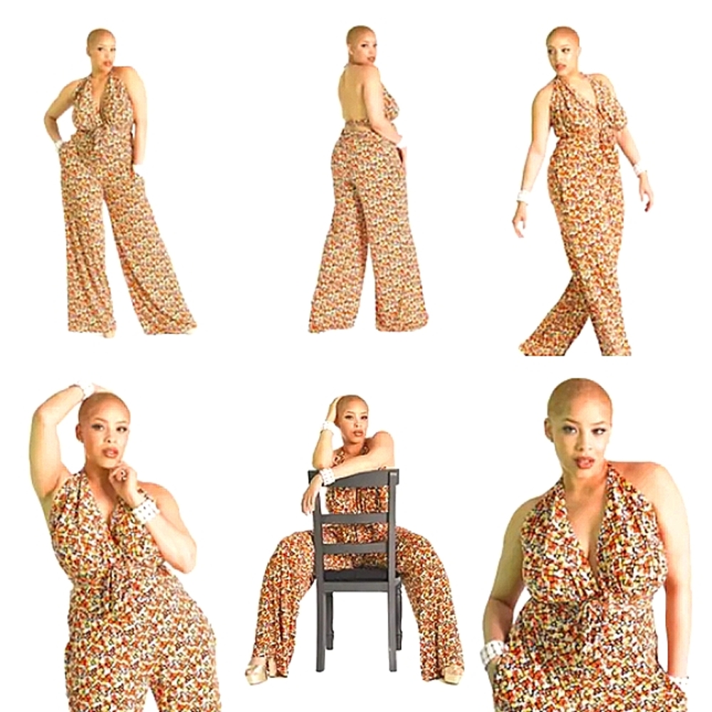 Print Plus Size 2pc Set